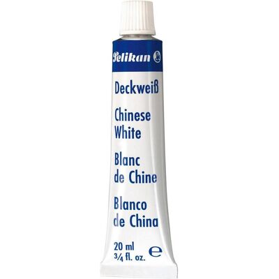 Pelikan Künstlerfarbe + Bastelfarbe, Deckweiss 732 (20 ml) Pelikan Künstlerfarbe + Bastelfarbe, Deckweiss 732 (20 ml)