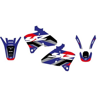 Blackbird, Sticker, AUFKLEBER-SET YAMAHA YZ 250/400/426F '98-'02 DREAM 5 FARBE BLAU SCHWARZ Blackbird, Sticker, AUFKLEBER-SET YAMAHA YZ 250/400/426F '98-'02 DREAM 5 FARBE BLAU SCHWARZ