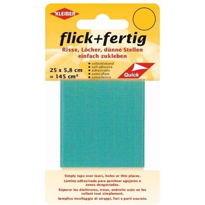 Kleiber flick+fertig 140 cm² türkis 1 St, Nähzubehör, Türkis Kleiber flick+fertig 140 cm² türkis 1 St, Nähzubehör, Türkis