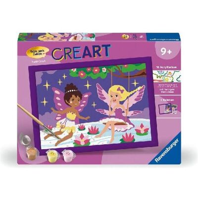 Ravensburger CreArt - Malen nach Zahlen 23997 - Feen-Freundinnen - ab 9 Jahren Ravensburger CreArt - Malen nach Zahlen 23997 - Feen-Freundinnen - ab 9 Jahren