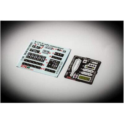 Eduard B-17F/G radio compartment SPACE 1/48 for HKM Eduard B-17F/G radio compartment SPACE 1/48 for HKM