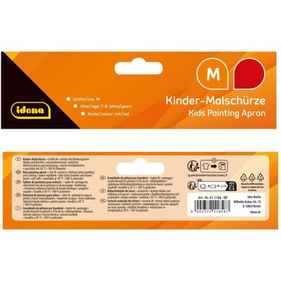 Idena, Mal Zubehör, Bastelschurz Idena, Mal Zubehör, Bastelschurz