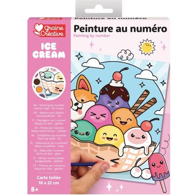 Creative Malen nach Zahlen für Kinder 8+ Eiscrème Creative Malen nach Zahlen für Kinder 8+ Eiscrème