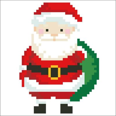 Magni Diamond Dotz DDP2-029 Kissen Weihnachtsmann, Kissenbezug mit Diamantbild zum Selbstgestalten, ca. 18 Magni Diamond Dotz DDP2-029 Kissen Weihnachtsmann, Kissenbezug mit Diamantbild zum Selbstgestalten, ca. 18