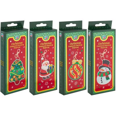 Grafix Diamantmalerei-Schlüsselanhänger Weihnachten Grafix Diamantmalerei-Schlüsselanhänger Weihnachten