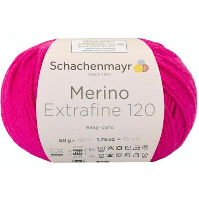 Schachenmayr ca. 120 m 00140 kardinal 50 g, Garn + Wolle, Rot Schachenmayr ca. 120 m 00140 kardinal 50 g, Garn + Wolle, Rot