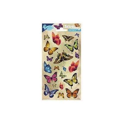 Totum, Sticker, Stickerbogen Glitter - Schmetterlinge Totum, Sticker, Stickerbogen Glitter - Schmetterlinge