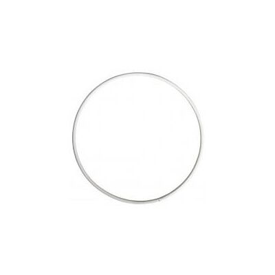 Rayher - 2505900 - weiß beschichtetes Draht - 12 cm - Metallring Rayher - 2505900 - weiß beschichtetes Draht - 12 cm - Metallring