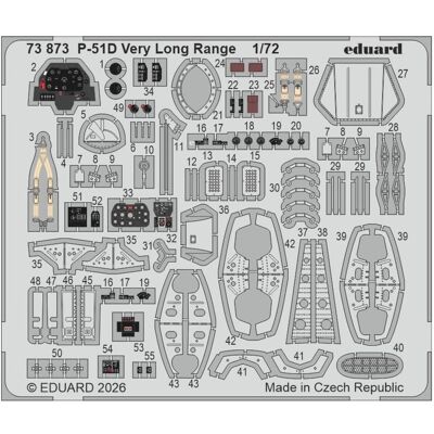 Eduard P-51D Very Long Range for Arma Hobby Eduard P-51D Very Long Range for Arma Hobby