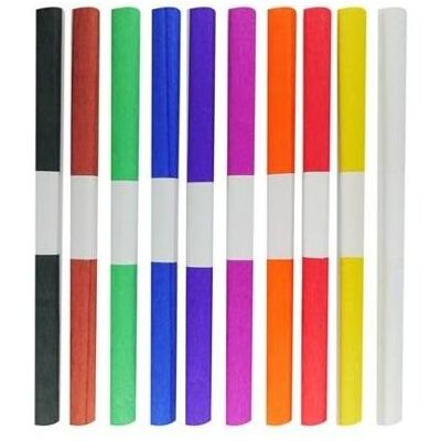 Beniamin, Bastelpapier, Krepppapier 10 Farben Beniamin, Bastelpapier, Krepppapier 10 Farben