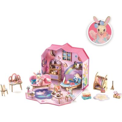Djeco DIY - Kreativset Mi House Rosie Djeco DIY - Kreativset Mi House Rosie