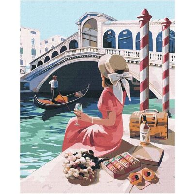 Ideyka Malen nach Zahlen - Bezauberndes Venedig 40x50cm Ideyka Malen nach Zahlen - Bezauberndes Venedig 40x50cm
