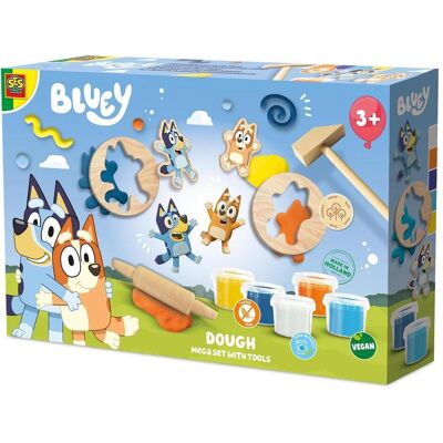 Ses Creative - Bluey - Dough Mega Set 5 x 90g (S14097) Ses Creative - Bluey - Dough Mega Set 5 x 90g (S14097)