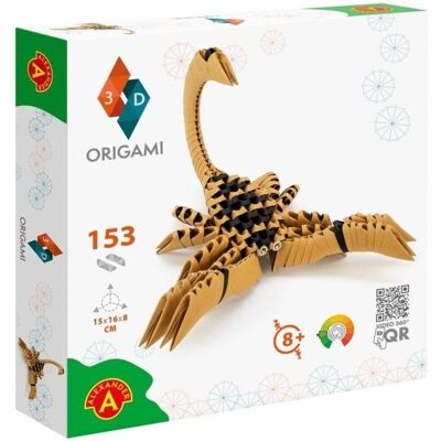 Selecta Spielzeug ORIGAMI 3D - Skorpion, 153St. Selecta Spielzeug ORIGAMI 3D - Skorpion, 153St.