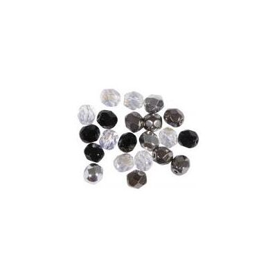 Rayher Glas Schliffperle, 6mm ø, kristall, 50 Stück Rayher Glas Schliffperle, 6mm ø, kristall, 50 Stück