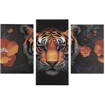 Grafix Diamantmalerei-Triptychon-Set - Tiger Grafix Diamantmalerei-Triptychon-Set - Tiger