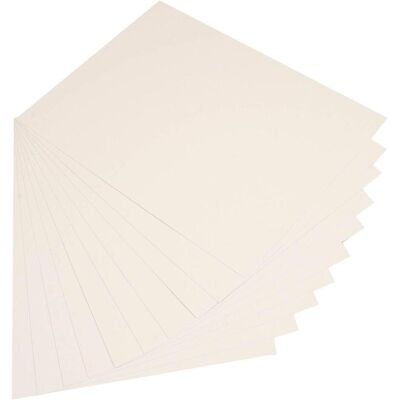 Folia, Bastelpapier, Tonpapier, (B)500 x (H)700 mm, 130 g/qm, perlweiá (130 g/m², 10x) Folia, Bastelpapier, Tonpapier, (B)500 x (H)700 mm, 130 g/qm, perlweiá (130 g/m², 10x)