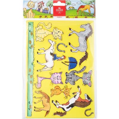 Koh-i-Noor, Mal Zubehör, Schablone - Malschablone " Farm II " 18,5 cm x 26,5 cm Koh-i-Noor, Mal Zubehör, Schablone - Malschablone " Farm II " 18,5 cm x 26,5 cm