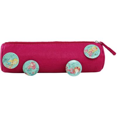 Papierdrachen, Etui, 6-teiliges Schreibset - Meerjungfrau Papierdrachen, Etui, 6-teiliges Schreibset - Meerjungfrau