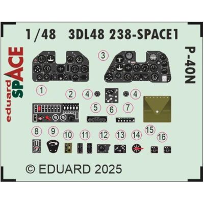 Eduard P-40N SPACE Eduard P-40N SPACE