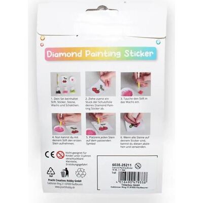 Pracht Diamond Painting Sticker Fahrzeuge 10er 4,5cm Pracht Diamond Painting Sticker Fahrzeuge 10er 4,5cm