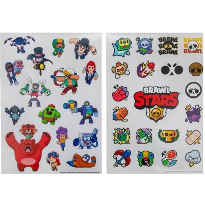 Cinereplicas, Sticker, Brawl Stars Sticker 4-Piece Set (37 Sticker) Cinereplicas, Sticker, Brawl Stars Sticker 4-Piece Set (37 Sticker)