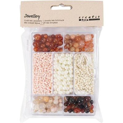 Creativ Company Perlen-Set Kristalle, Sortierte Farben, Packungsgrösse Creativ Company Perlen-Set Kristalle, Sortierte Farben, Packungsgrösse