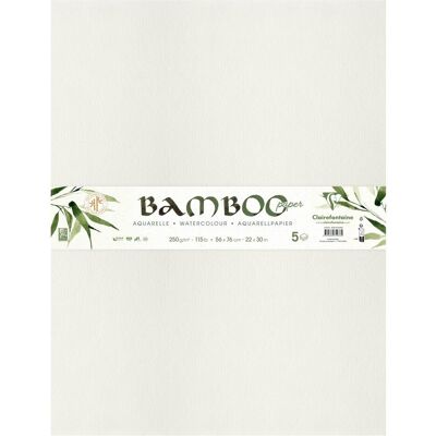 Clairefontaine Bambus-Aquarellpapier - Kunstpapier Clairefontaine Bambus-Aquarellpapier - Kunstpapier
