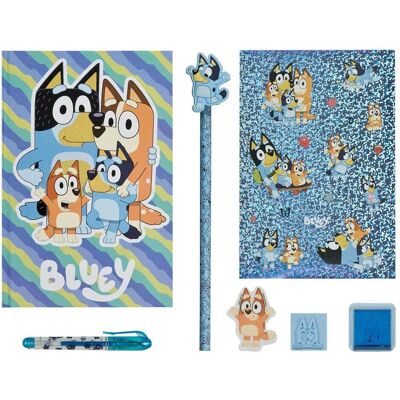Undercover, Heft + Block, Bluey Notizblock-Set - 7-teilig. Undercover, Heft + Block, Bluey Notizblock-Set - 7-teilig.