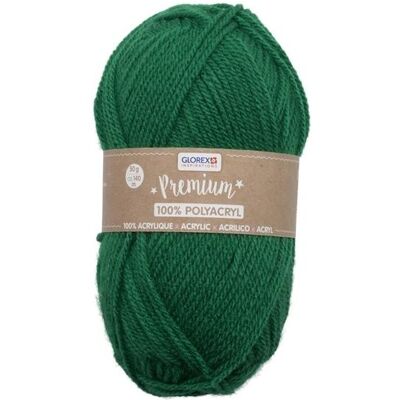 Glorex Premium 100% Acryl, 50g, Garn + Wolle, Grün Glorex Premium 100% Acryl, 50g, Garn + Wolle, Grün