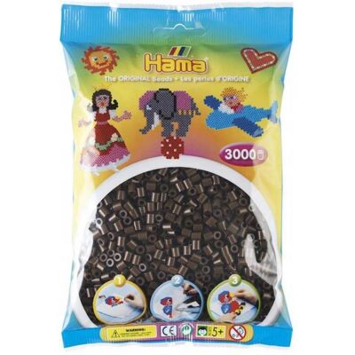 Toymax HAMA MIDI - KORALIKI 3000 SZT. brąz Toymax HAMA MIDI - KORALIKI 3000 SZT. brąz