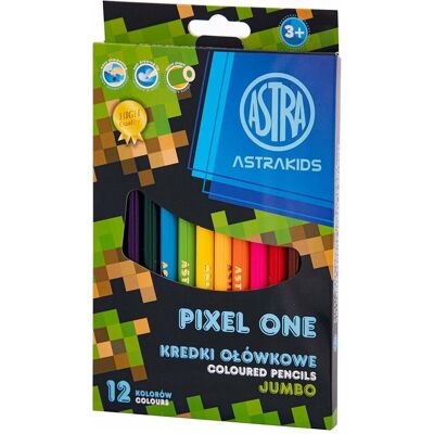 Astra, Malstifte, Buntstifte Pixel One 12pcs Jumbo (12x) Astra, Malstifte, Buntstifte Pixel One 12pcs Jumbo (12x)