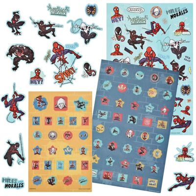 Undercover, Sticker, Super Sticker Set Spiderman - 500+ Stück. (500 Sticker) Undercover, Sticker, Super Sticker Set Spiderman - 500+ Stück. (500 Sticker)