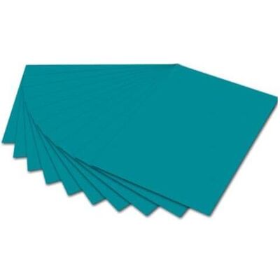 Folia, Bastelpapier, Tonpapier, DIN A4, 130 g/qm, trkis (130 g/m², 100x) Folia, Bastelpapier, Tonpapier, DIN A4, 130 g/qm, trkis (130 g/m², 100x)