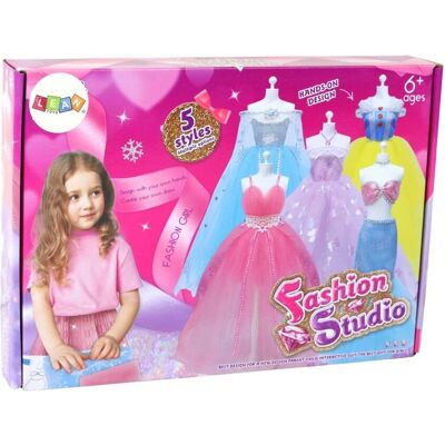 Lean Toys Lean Zestaw Artystyczny Kreatywny Do Tworzenia Kreacji Sukienek Lean Toys Lean Zestaw Artystyczny Kreatywny Do Tworzenia Kreacji Sukienek