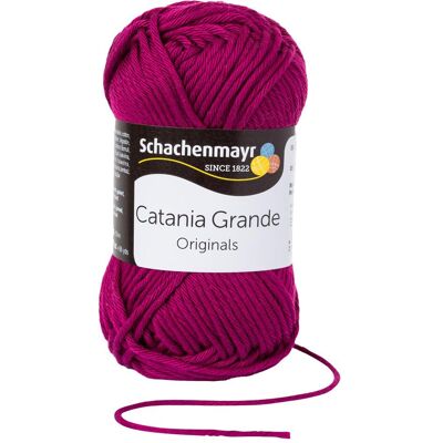 Schachenmayr Catania Grande", 50g, ca. 63 m, Garn + Wolle, Violett Schachenmayr Catania Grande", 50g, ca. 63 m, Garn + Wolle, Violett