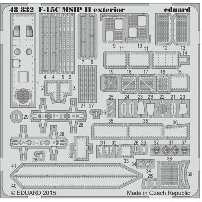 Eduard F-15C MSIP II exterior for Great Wall Ho Eduard F-15C MSIP II exterior for Great Wall Ho