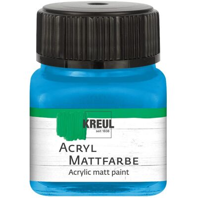 Kreul, Künstlerfarbe + Bastelfarbe, Acryl Mattfarbe, 20 ml (20 ml) Kreul, Künstlerfarbe + Bastelfarbe, Acryl Mattfarbe, 20 ml (20 ml)