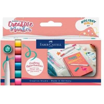 Faber-Castell, Marker, Creative Marker Gofa B (6x) Faber-Castell, Marker, Creative Marker Gofa B (6x)