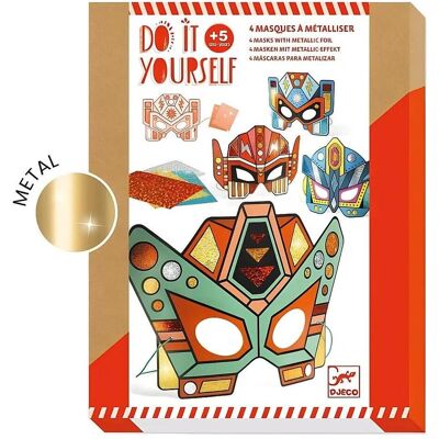Djeco DIY - Folienbilder Masken Roboter Djeco DIY - Folienbilder Masken Roboter