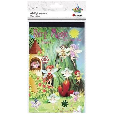 Titanum, Sticker, Papieraufkleber, 6 Feentafeln, Mix, 238 Stück (238 Sticker) Titanum, Sticker, Papieraufkleber, 6 Feentafeln, Mix, 238 Stück (238 Sticker)