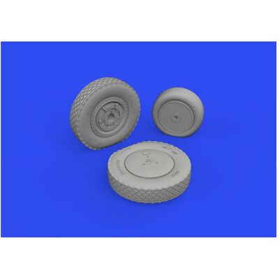 Eduard P-39Q wheels w/rims PRINT 1/72 for ARMA HOBBY Eduard P-39Q wheels w/rims PRINT 1/72 for ARMA HOBBY