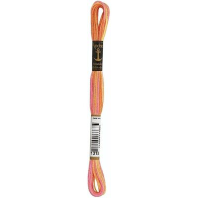 Anchor Sticktwist Multicolor 8 m 01315 8 m, Garn + Wolle, Mehrfarbig Anchor Sticktwist Multicolor 8 m 01315 8 m, Garn + Wolle, Mehrfarbig
