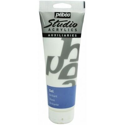 Pebeo, Künstlerfarbe + Bastelfarbe, Studio Acrylics Glänzendes Gel (250 ml) Pebeo, Künstlerfarbe + Bastelfarbe, Studio Acrylics Glänzendes Gel (250 ml)