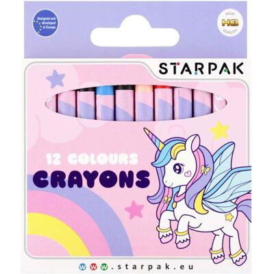 Starpak, Malstifte, Einhorn-Buntstifte, 12 Stk. (12x) Starpak, Malstifte, Einhorn-Buntstifte, 12 Stk. (12x)