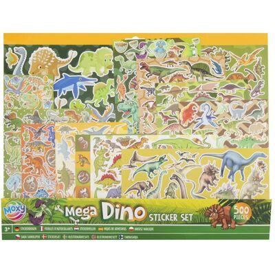 Grafix, Sticker, Sticker Set Dinosaurier (500 Sticker) Grafix, Sticker, Sticker Set Dinosaurier (500 Sticker)