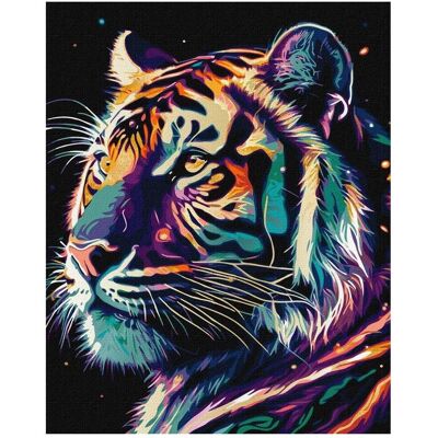 Ideyka Malen nach Zahlen - Fantastischer Tiger 40x50 Ideyka Malen nach Zahlen - Fantastischer Tiger 40x50