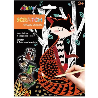 Avenir AVE Scratch-4 Magische Tiere Avenir AVE Scratch-4 Magische Tiere
