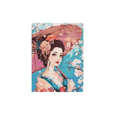 Ideyka Malen nach Zahlen - Japanische Schönheit 30x40cm Ideyka Malen nach Zahlen - Japanische Schönheit 30x40cm