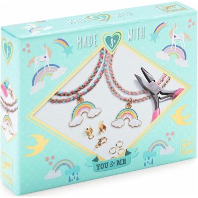Djeco Regenbogen Kumihimo YOU & ME Djeco Regenbogen Kumihimo YOU & ME